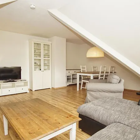 Apartment strandnah mit Balkon, gratis Nutzung vom AHOI Erlebnisbad und Sauna in Sellin - Strandhaus Mönchgut FeWo21 Lobbe